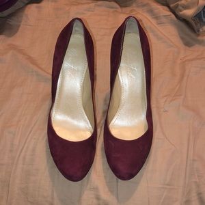 Marc Fisher Maroon Heels